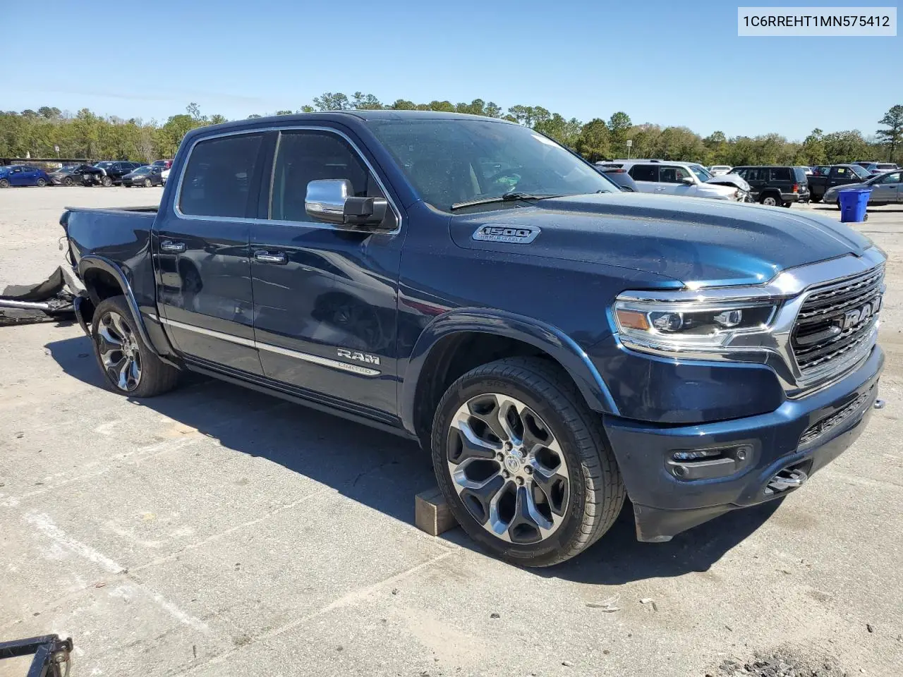 2021 Ram 1500 Limited VIN: 1C6RREHT1MN575412 Lot: 49480725