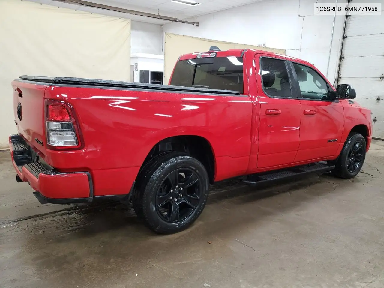 2021 Ram 1500 Big Horn/Lone Star VIN: 1C6SRFBT6MN771958 Lot: 56236575