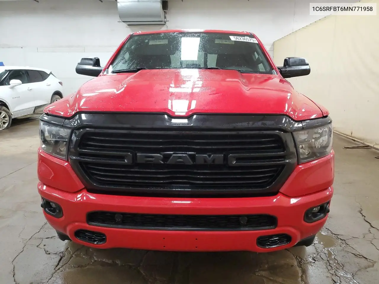 2021 Ram 1500 Big Horn/Lone Star VIN: 1C6SRFBT6MN771958 Lot: 56236575