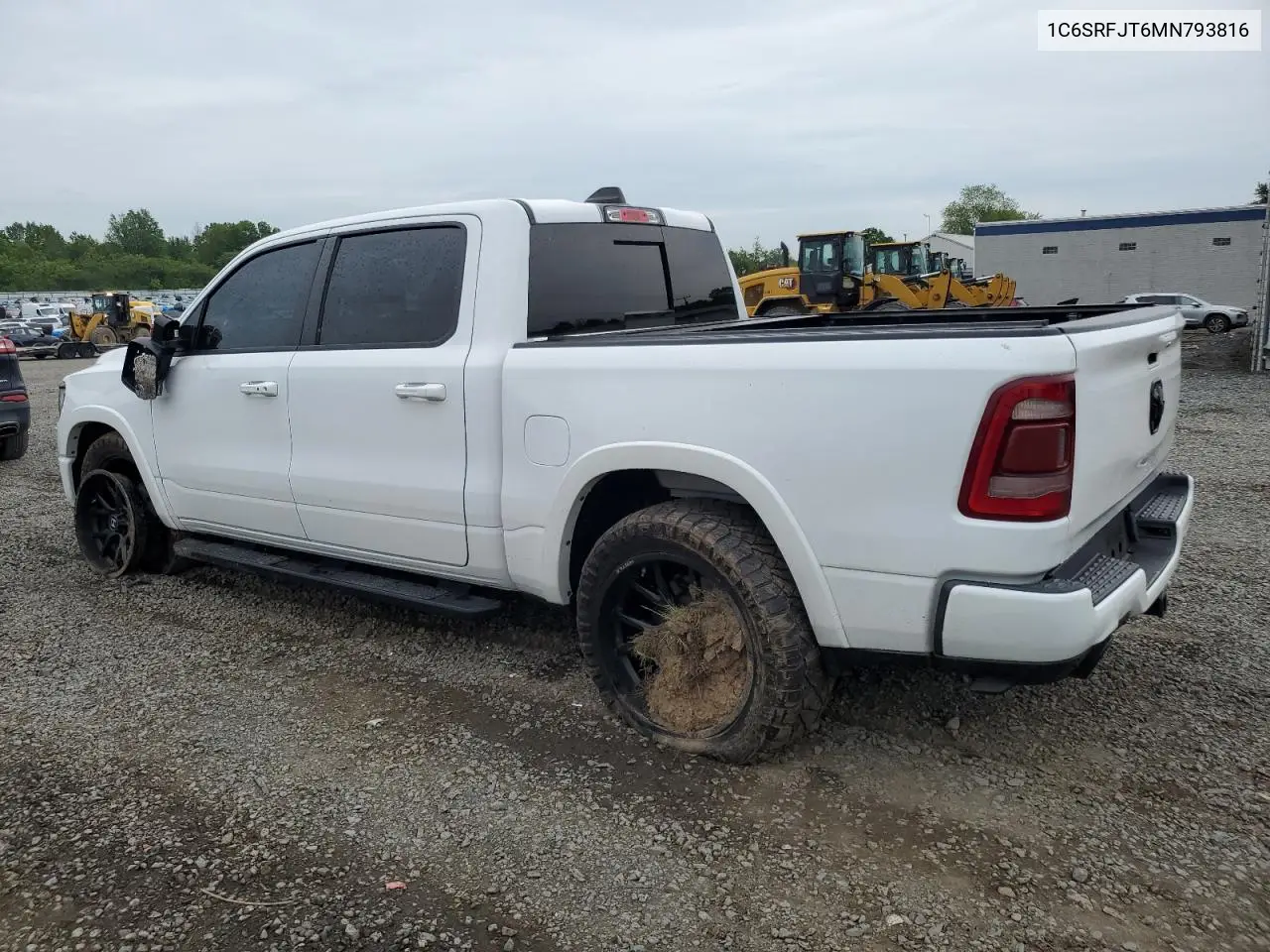 2021 Ram 1500 Laramie VIN: 1C6SRFJT6MN793816 Lot: 56736605