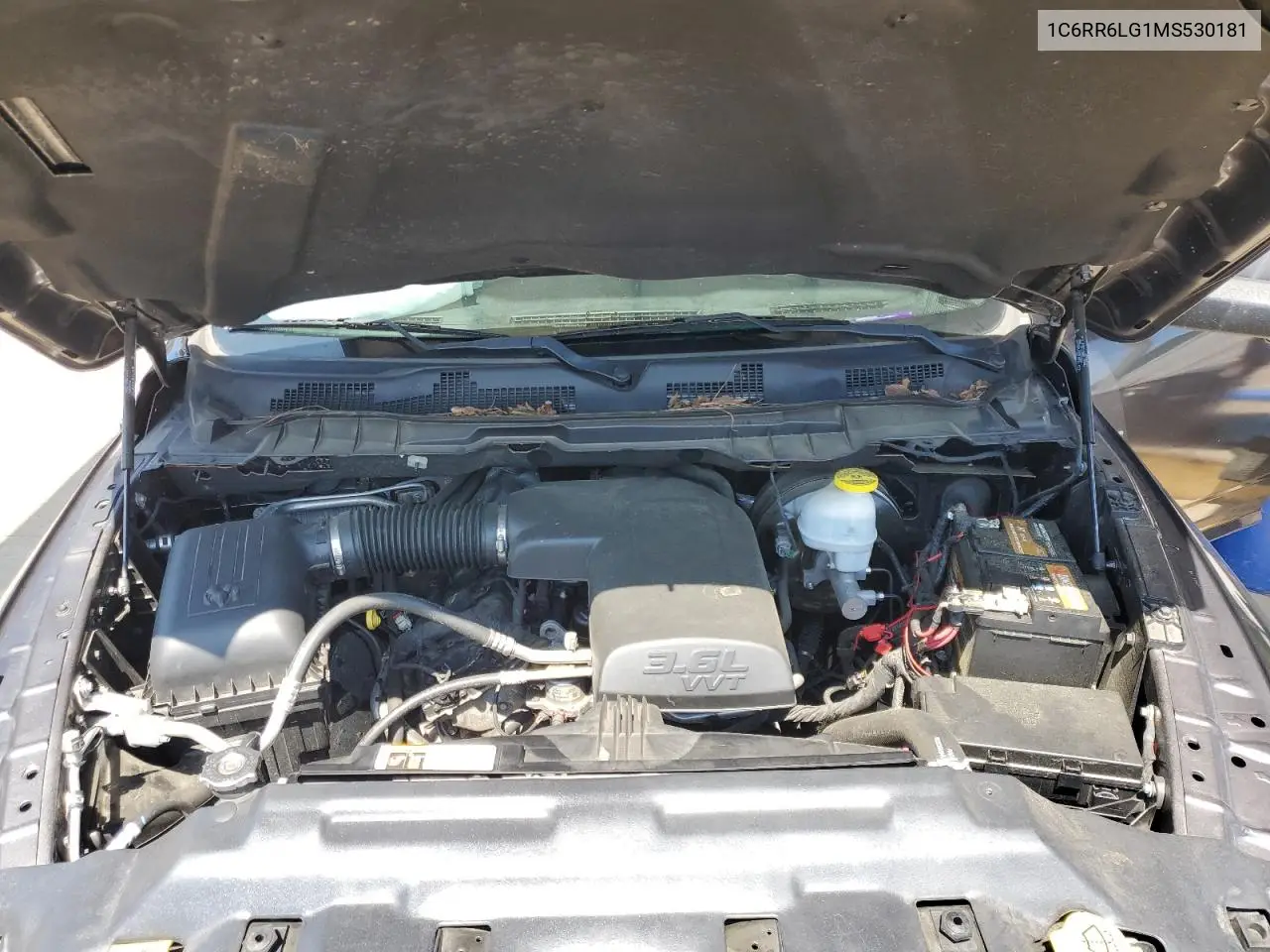 2021 Ram 1500 Classic Slt VIN: 1C6RR6LG1MS530181 Lot: 56755665