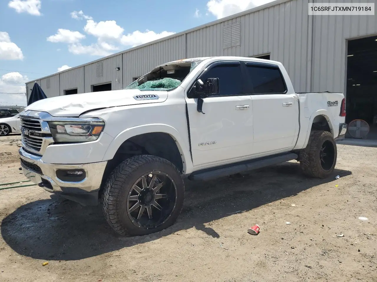 2021 Ram 1500 Laramie VIN: 1C6SRFJTXMN719184 Lot: 57024995