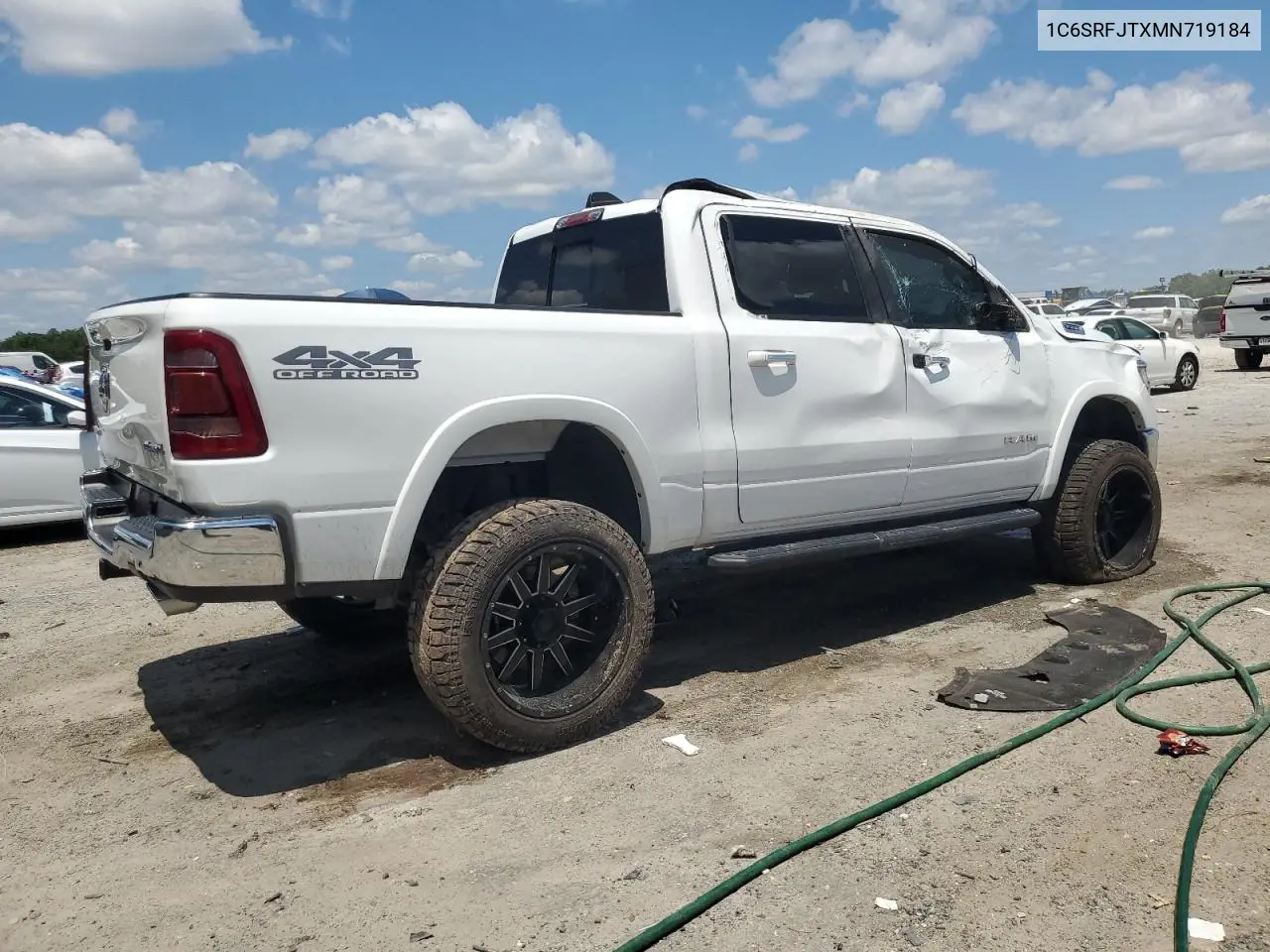 2021 Ram 1500 Laramie VIN: 1C6SRFJTXMN719184 Lot: 57024995