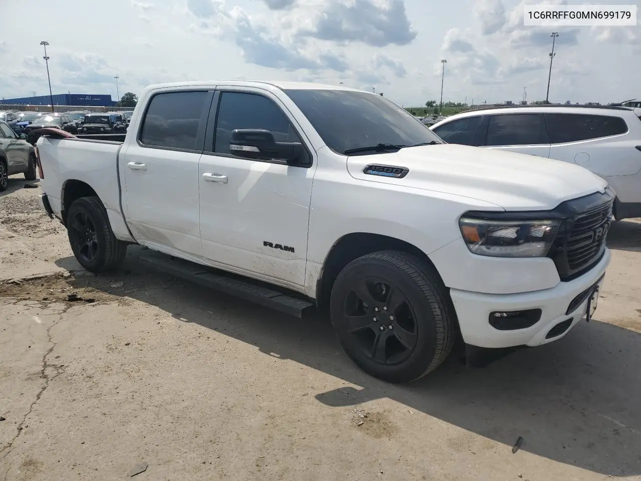 2021 Ram 1500 Big Horn/Lone Star VIN: 1C6RRFFG0MN699179 Lot: 63320055