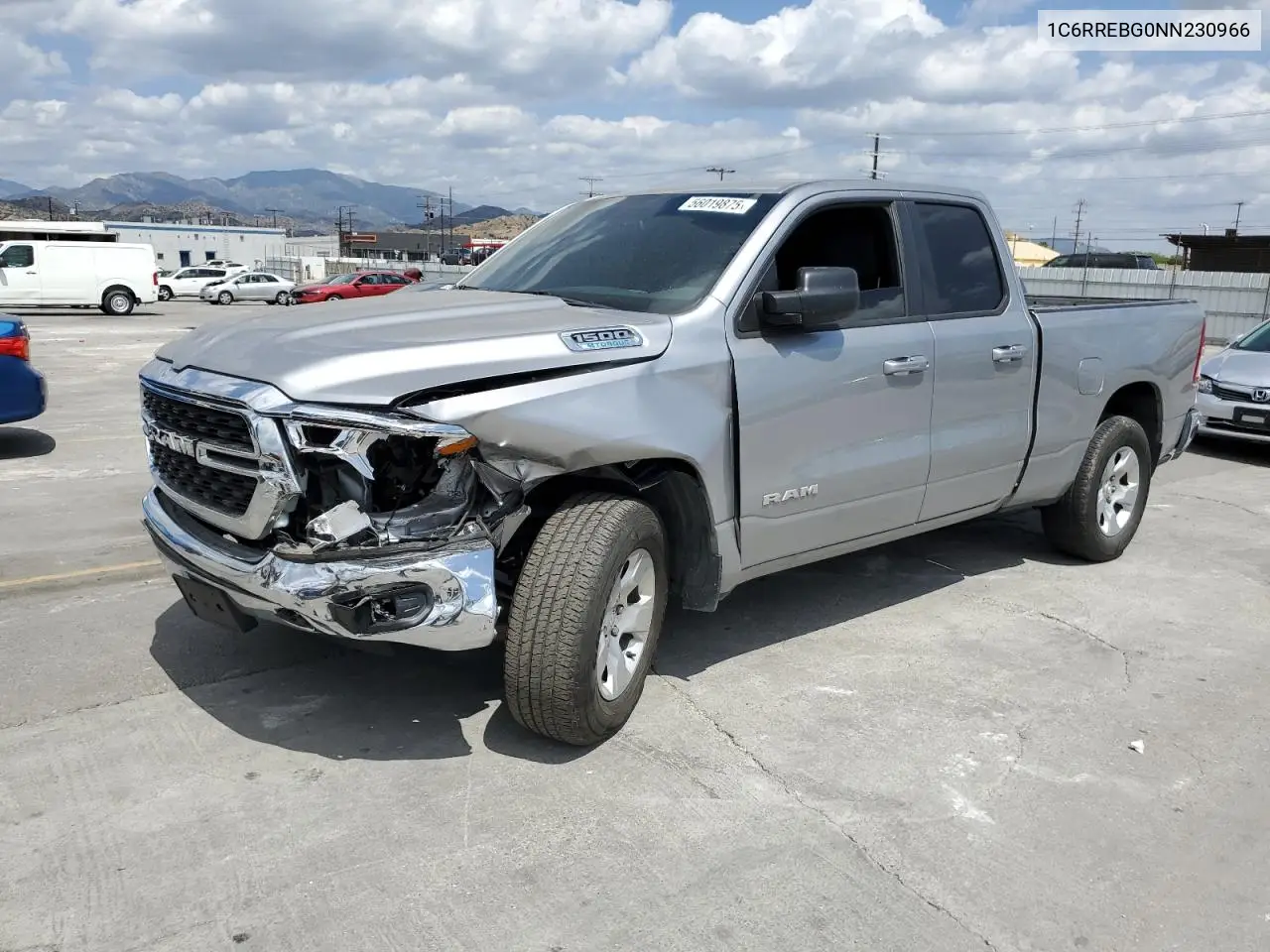 2022 Ram 1500 Big Horn/Lone Star VIN: 1C6RREBG0NN230966 Lot: 56019875