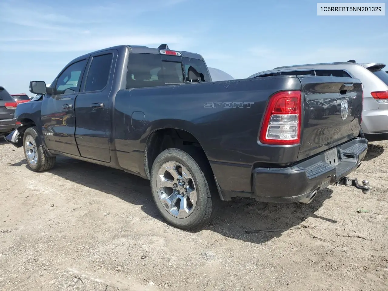 2022 Ram 1500 Big Horn/Lone Star VIN: 1C6RREBT5NN201329 Lot: 56428285