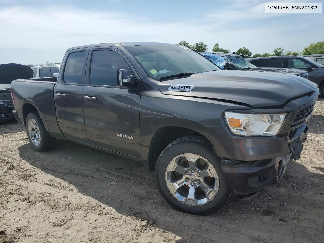 2022 Ram 1500 Big Horn/Lone Star VIN: 1C6RREBT5NN201329 Lot: 56428285