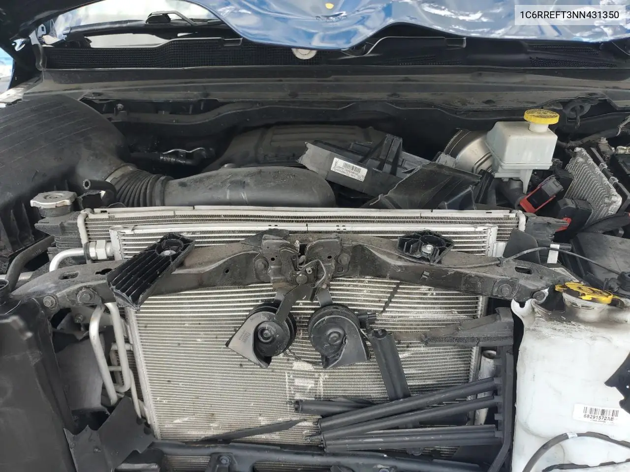 2022 Ram 1500 Big Horn/Lone Star VIN: 1C6RREFT3NN431350 Lot: 56457925