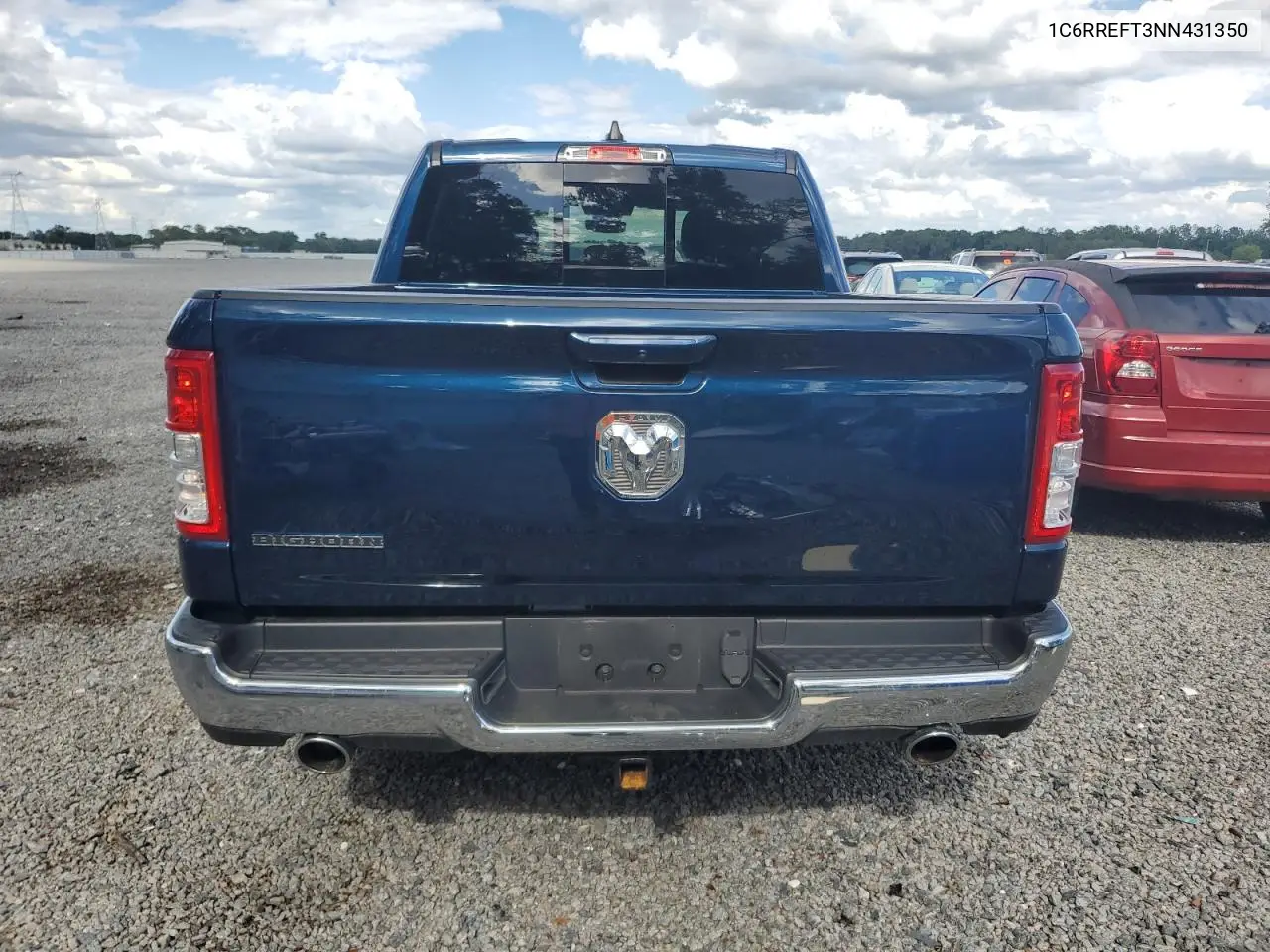 2022 Ram 1500 Big Horn/Lone Star VIN: 1C6RREFT3NN431350 Lot: 56457925