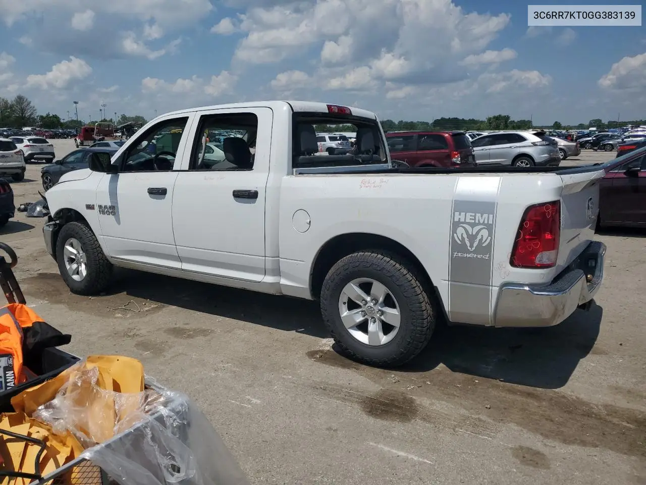 2022 Ram 1500 St VIN: 3C6RR7KT0GG383139 Lot: 56550145