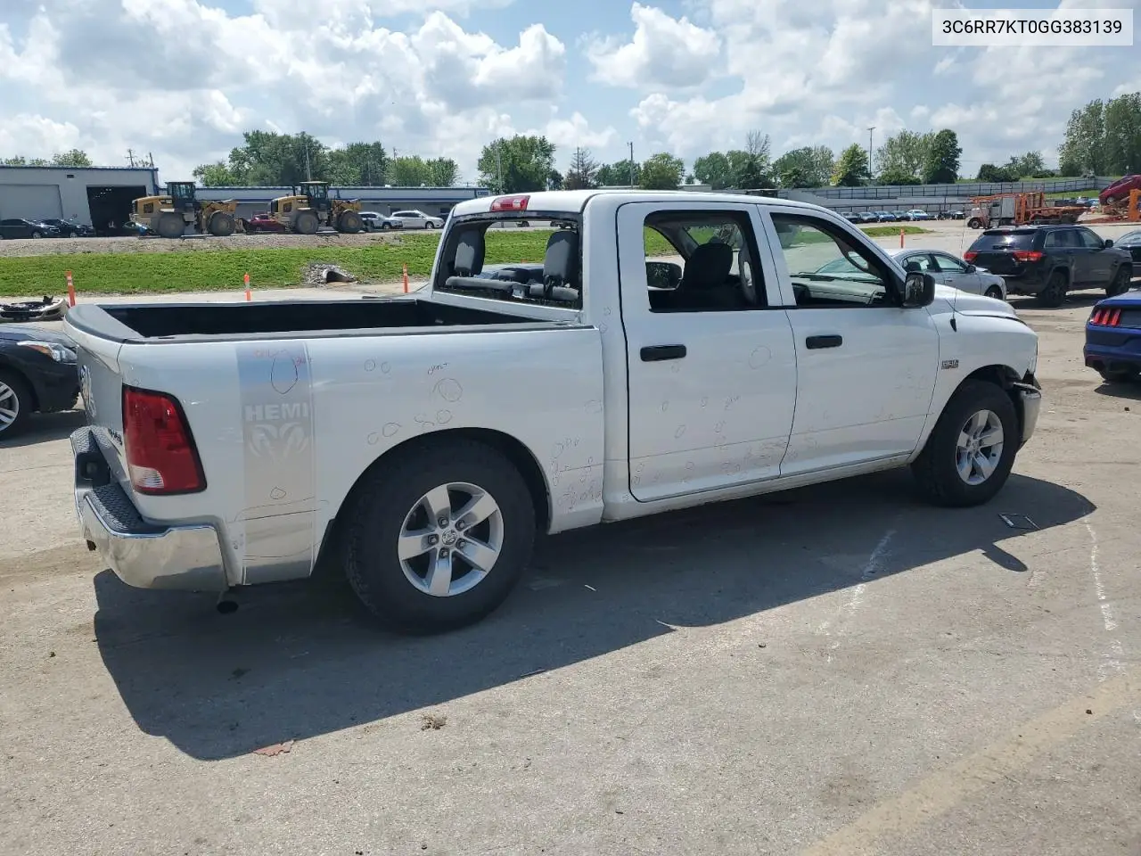 2022 Ram 1500 St VIN: 3C6RR7KT0GG383139 Lot: 56550145