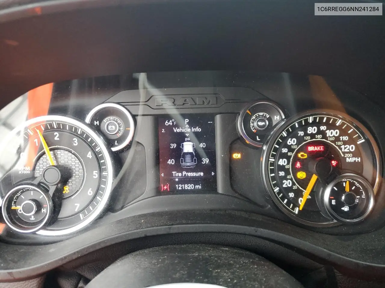 2022 Ram 1500 Tradesman VIN: 1C6RREGG6NN241284 Lot: 56683395