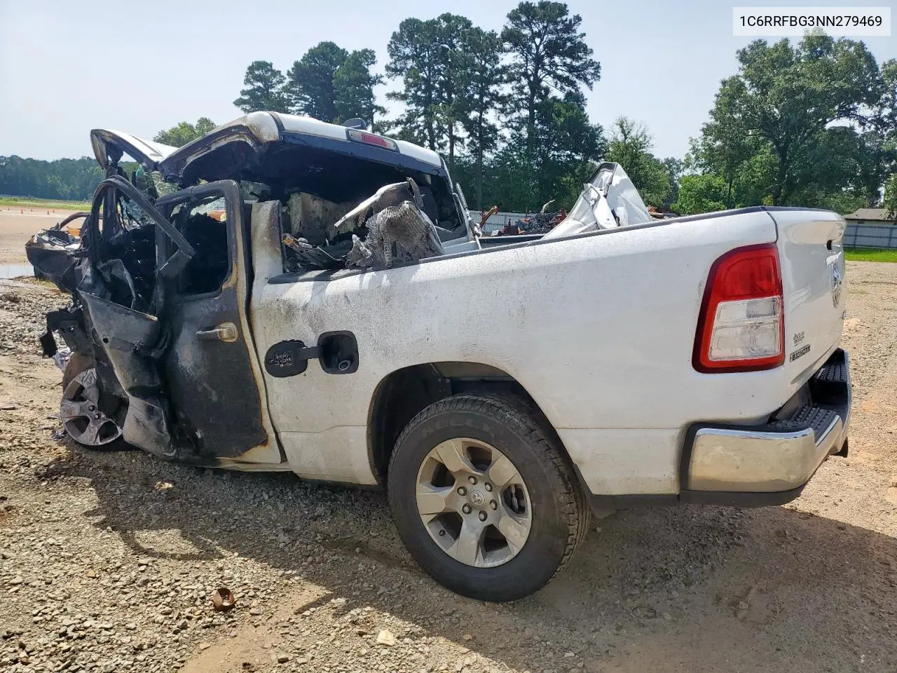 2022 Ram 1500 Big Horn/Lone Star VIN: 1C6RRFBG3NN279469 Lot: 56944525