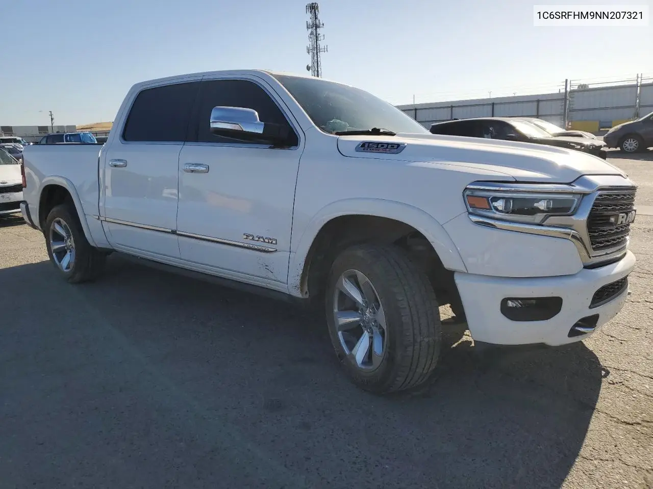 2022 Ram 1500 Limited VIN: 1C6SRFHM9NN207321 Lot: 56968015