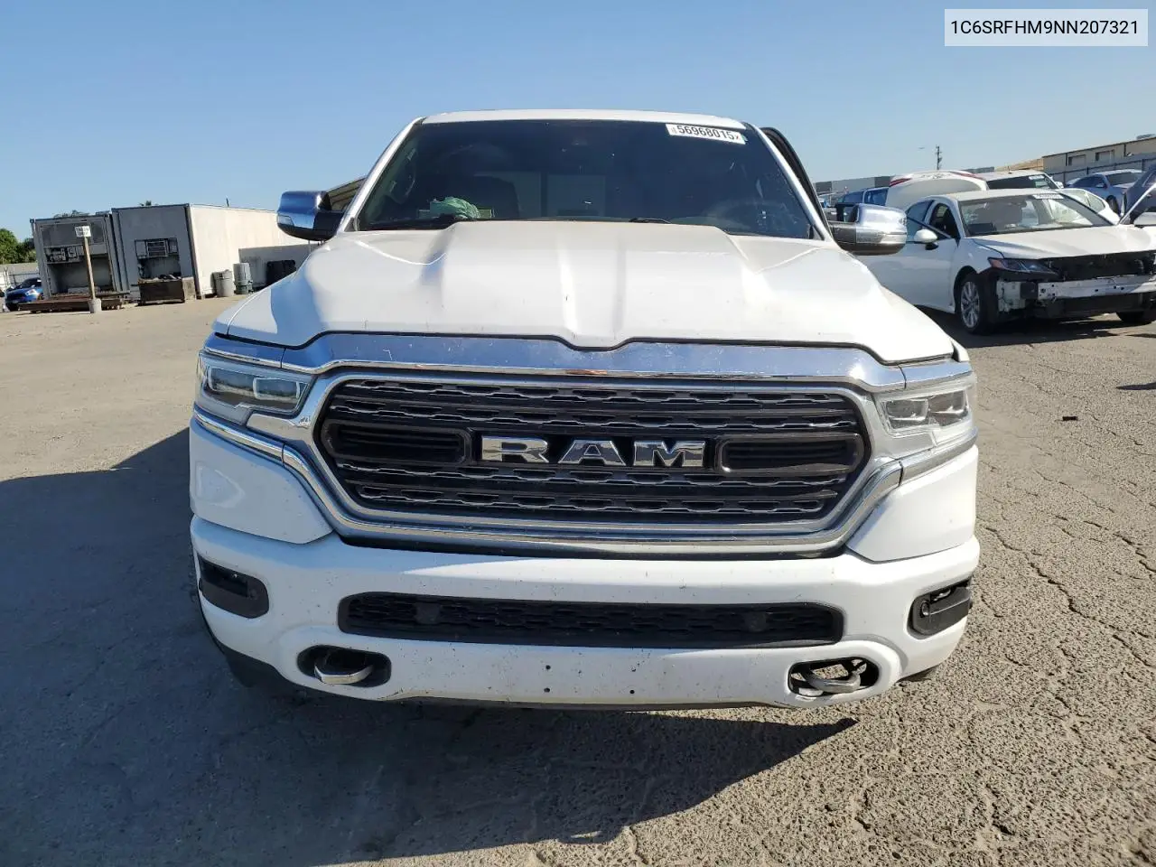 2022 Ram 1500 Limited VIN: 1C6SRFHM9NN207321 Lot: 56968015