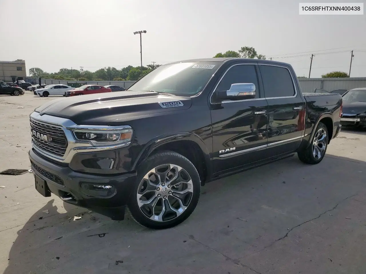 2022 Ram 1500 Limited VIN: 1C6SRFHTXNN400438 Lot: 57031055