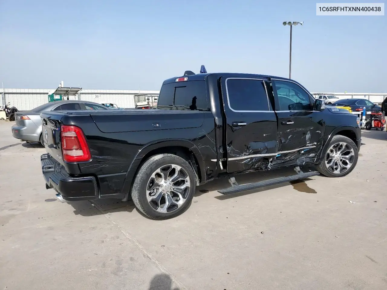 2022 Ram 1500 Limited VIN: 1C6SRFHTXNN400438 Lot: 57031055
