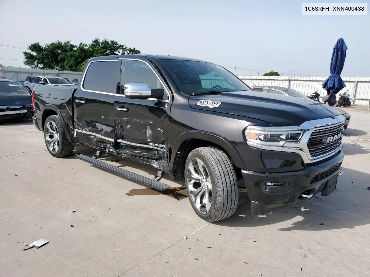 2022 Ram 1500 Limited VIN: 1C6SRFHTXNN400438 Lot: 57031055