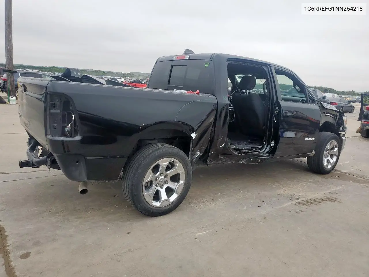 2022 Ram 1500 Big Horn/Lone Star VIN: 1C6RREFG1NN254218 Lot: 59722345