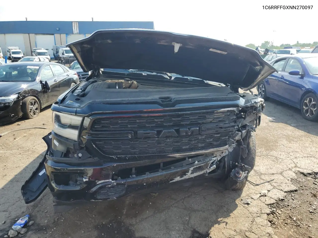 2022 Ram 1500 Big Horn/Lone Star VIN: 1C6RRFFGXNN270097 Lot: 62534575