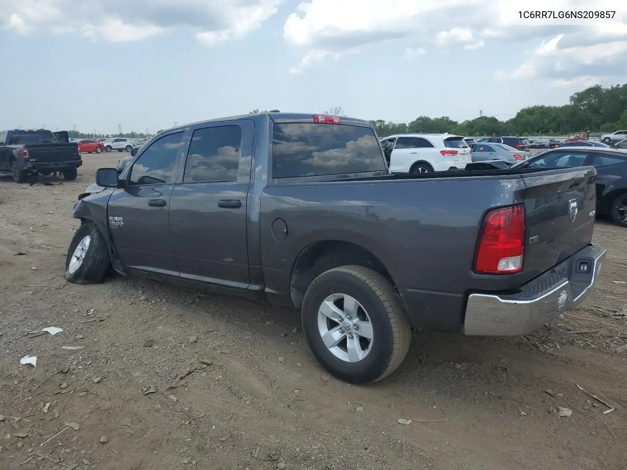 2022 Ram 1500 Classic Slt VIN: 1C6RR7LG6NS209857 Lot: 63073995