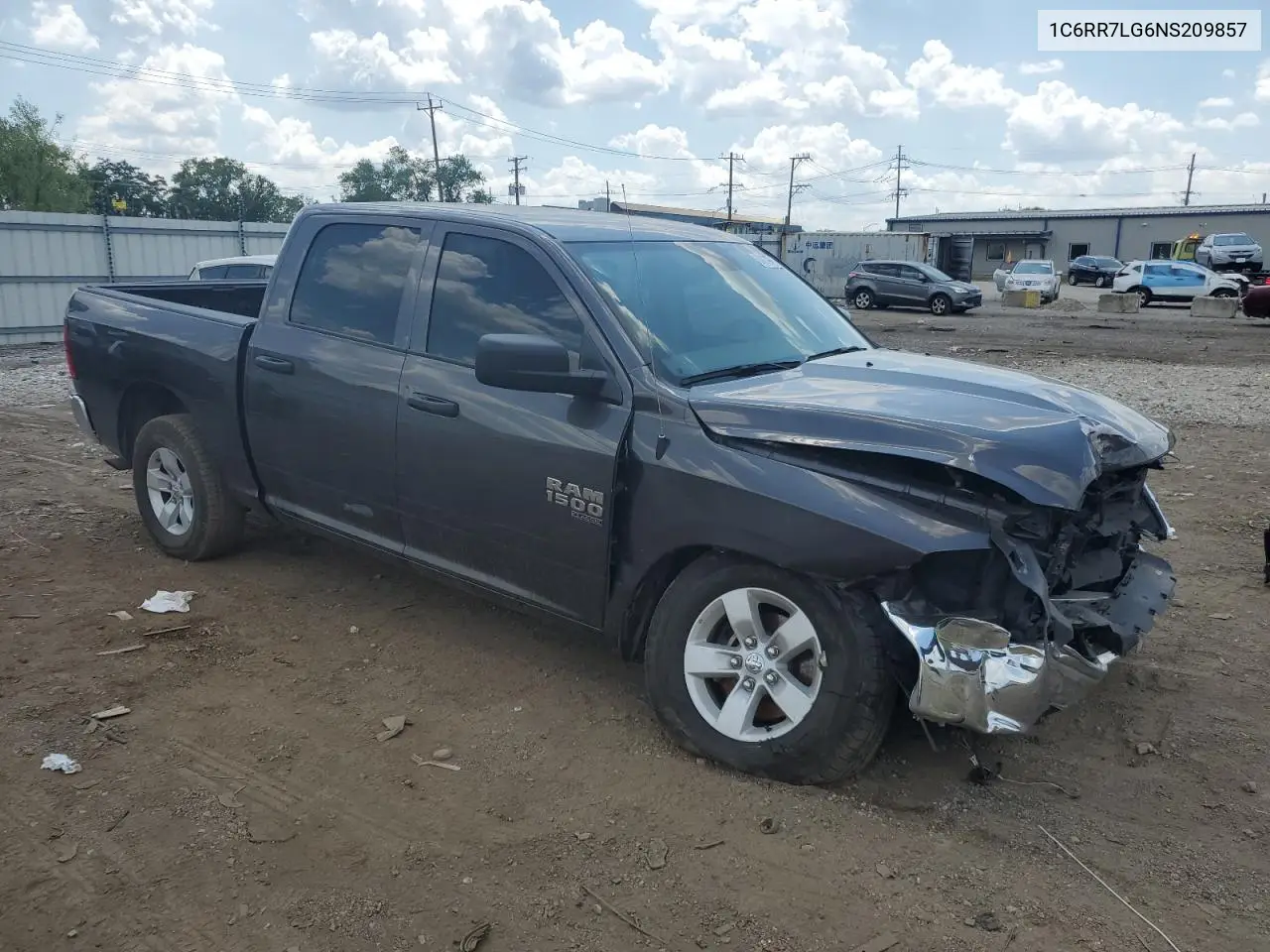2022 Ram 1500 Classic Slt VIN: 1C6RR7LG6NS209857 Lot: 63073995
