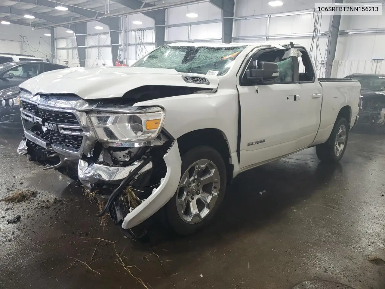 2022 Ram 1500 Big Horn/Lone Star VIN: 1C6SRFBT2NN156213 Lot: 63155205