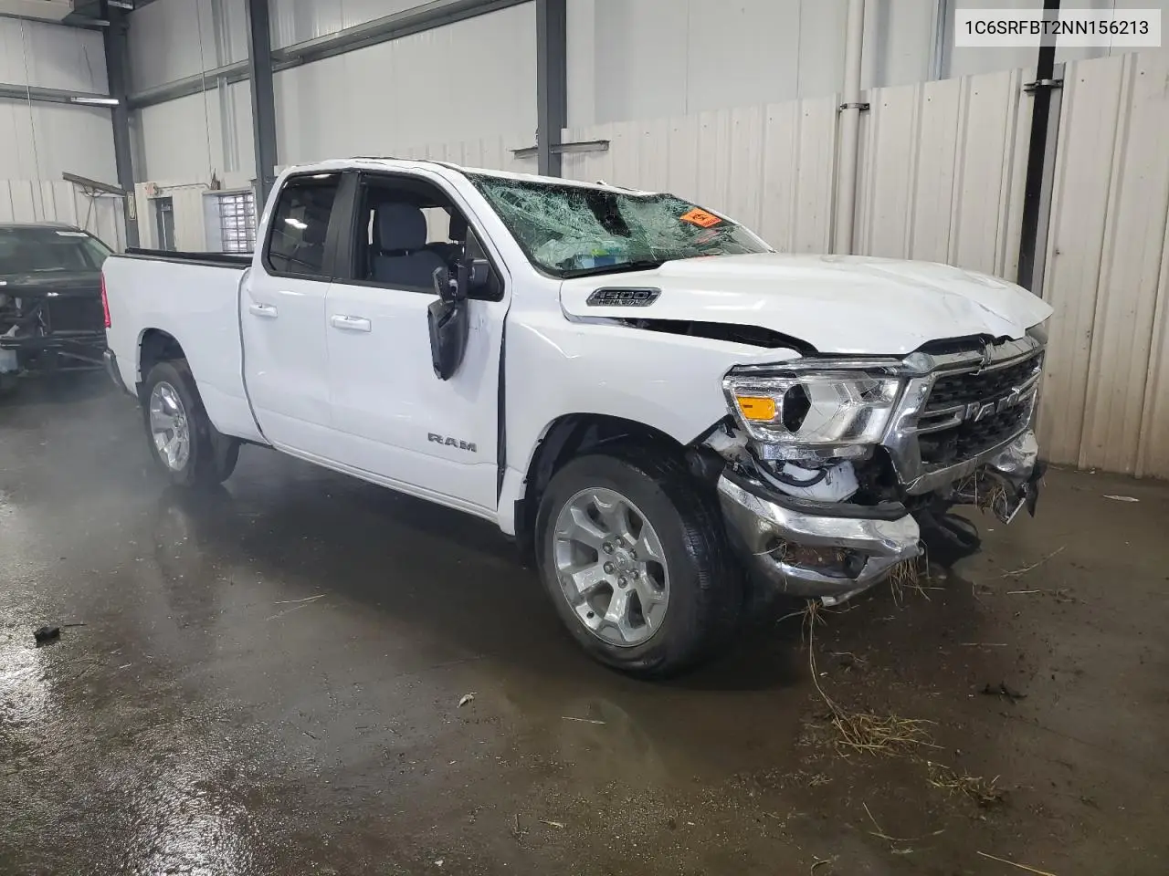 2022 Ram 1500 Big Horn/Lone Star VIN: 1C6SRFBT2NN156213 Lot: 63155205