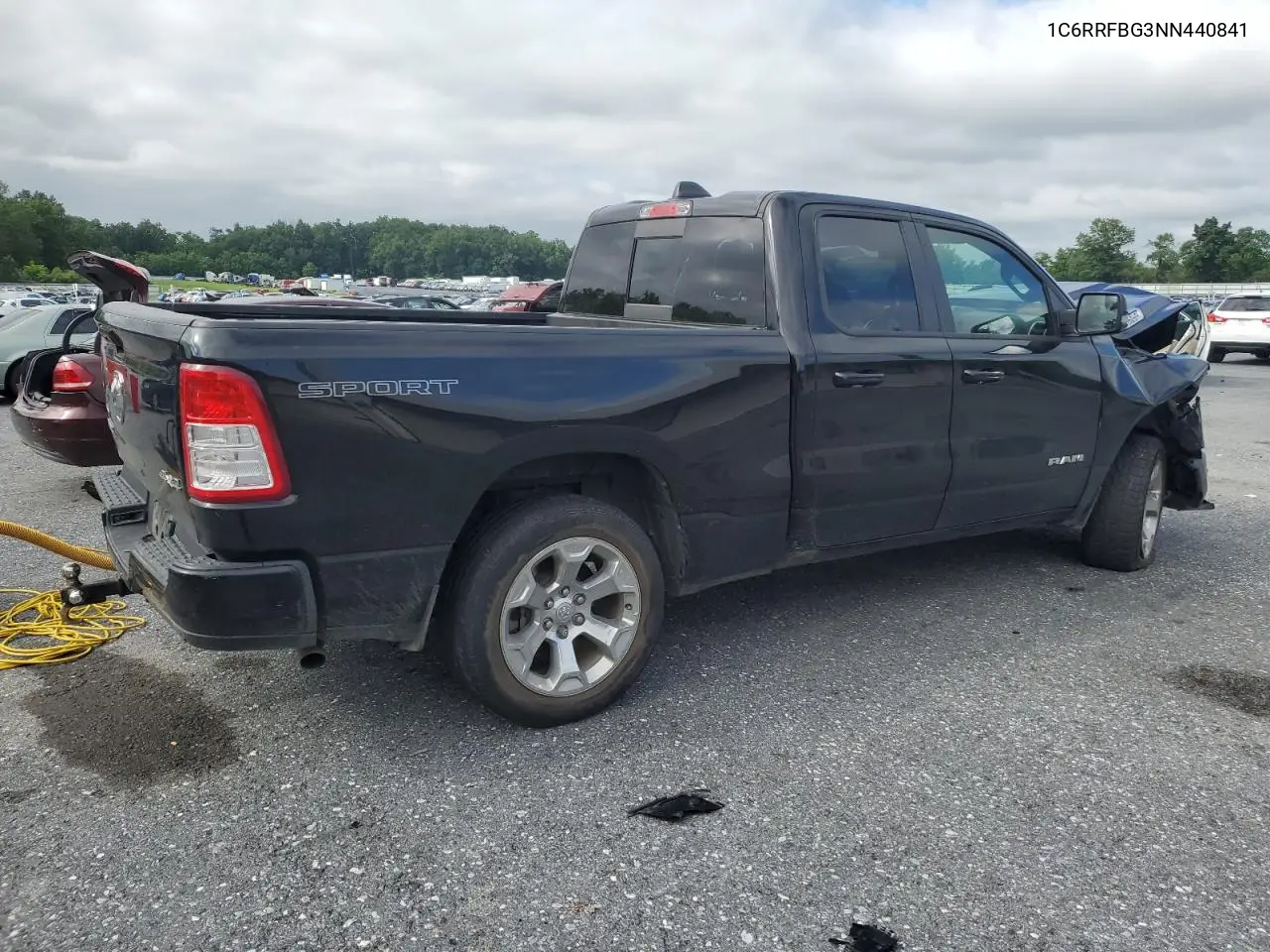 2022 Ram 1500 Big Horn/Lone Star VIN: 1C6RRFBG3NN440841 Lot: 64465405