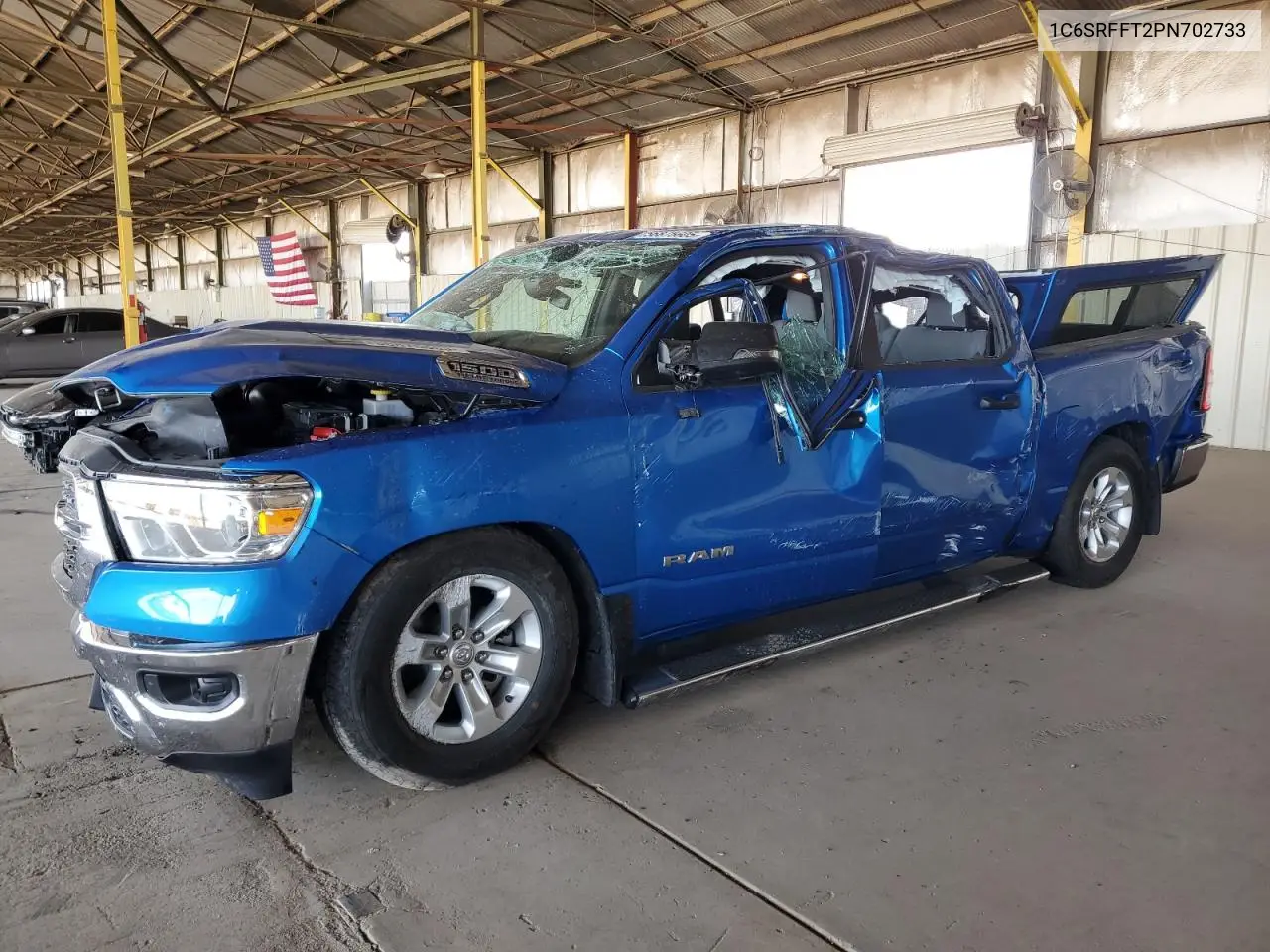 2023 Ram 1500 Big Horn/Lone Star VIN: 1C6SRFFT2PN702733 Lot: 56875605