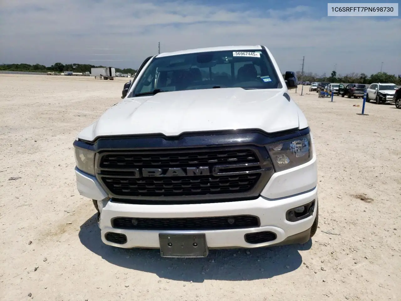 2023 Ram 1500 Big Horn/Lone Star VIN: 1C6SRFFT7PN698730 Lot: 56967445