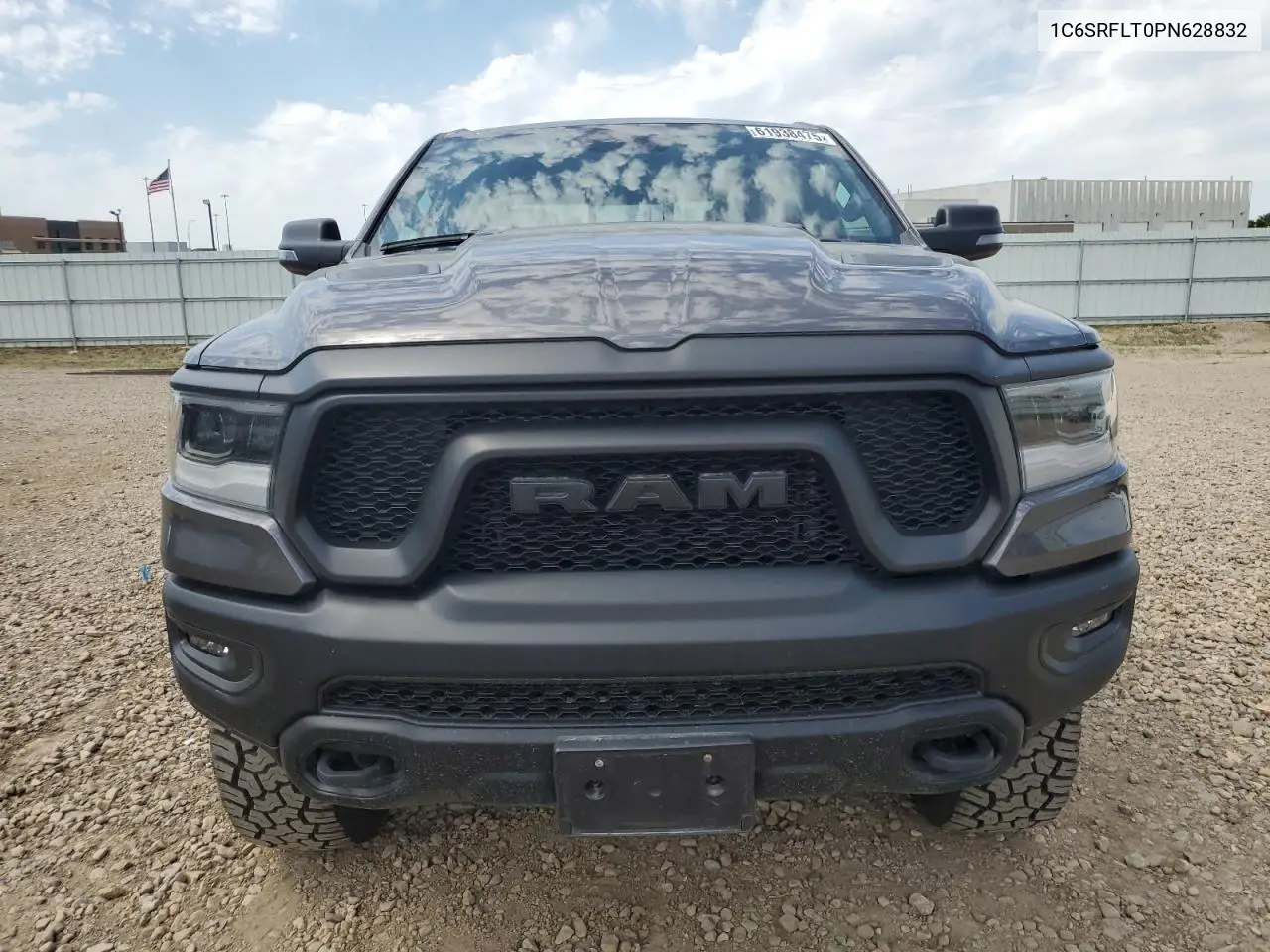 2023 Ram 1500 Rebel VIN: 1C6SRFLT0PN628832 Lot: 61938475