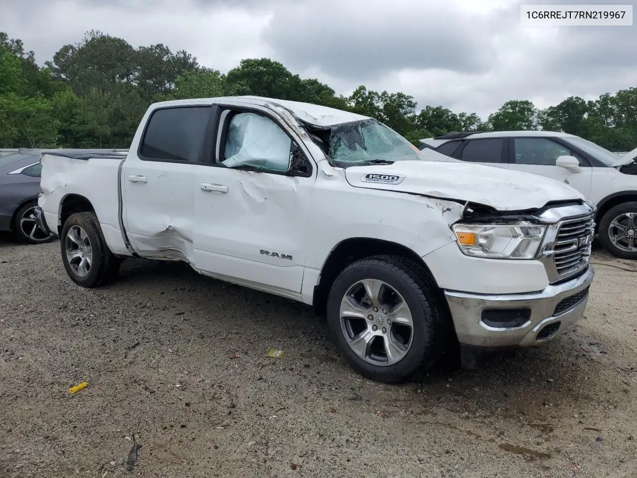 2024 Ram 1500 Laramie VIN: 1C6RREJT7RN219967 Lot: 54524375