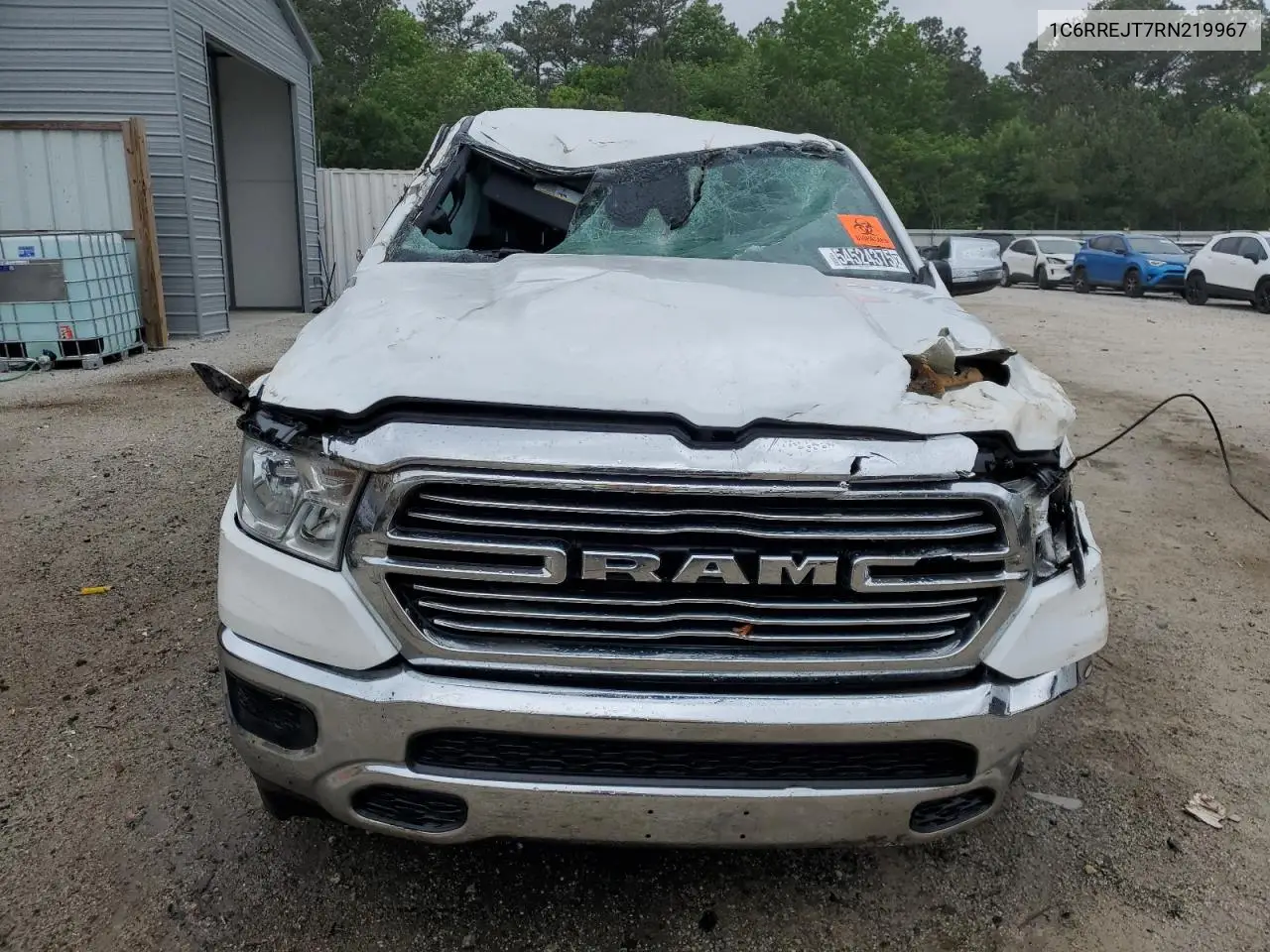 2024 Ram 1500 Laramie VIN: 1C6RREJT7RN219967 Lot: 54524375