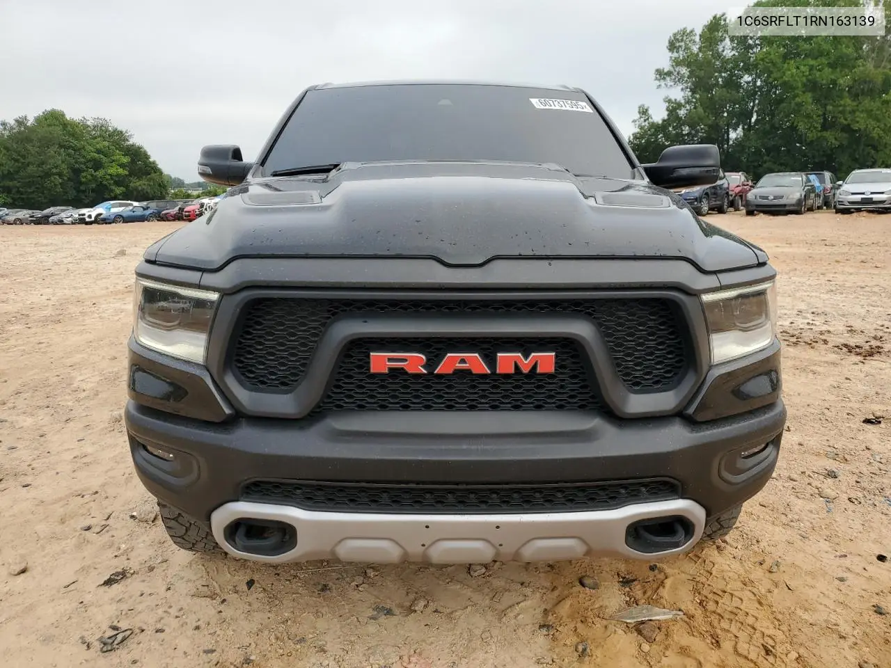 2024 Ram 1500 Rebel VIN: 1C6SRFLT1RN163139 Lot: 60737595