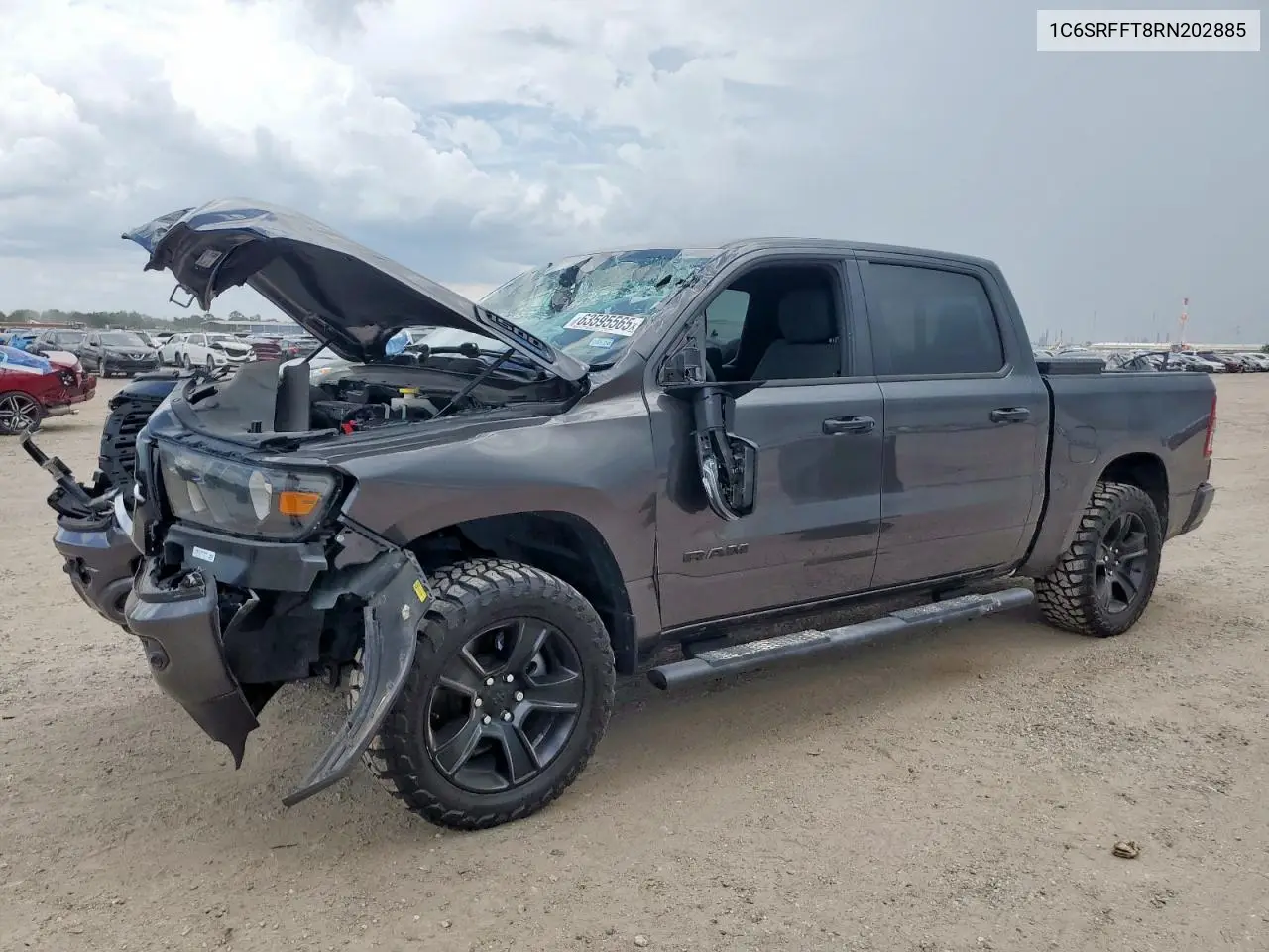 2024 Ram 1500 Big Horn/Lone Star VIN: 1C6SRFFT8RN202885 Lot: 63595565