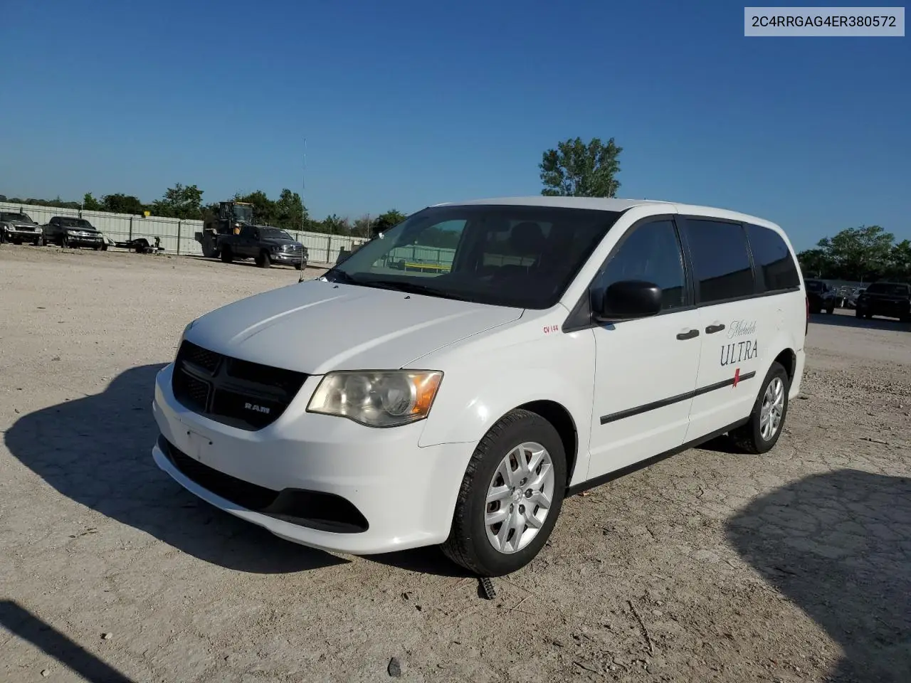 2014 Ram Tradesman VIN: 2C4RRGAG4ER380572 Lot: 56600045
