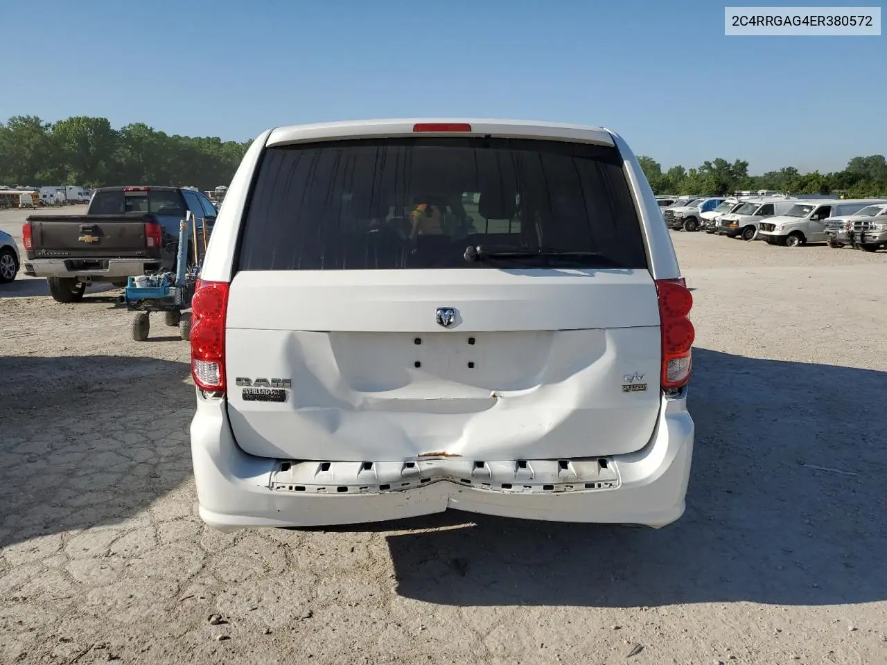 2014 Ram Tradesman VIN: 2C4RRGAG4ER380572 Lot: 56600045