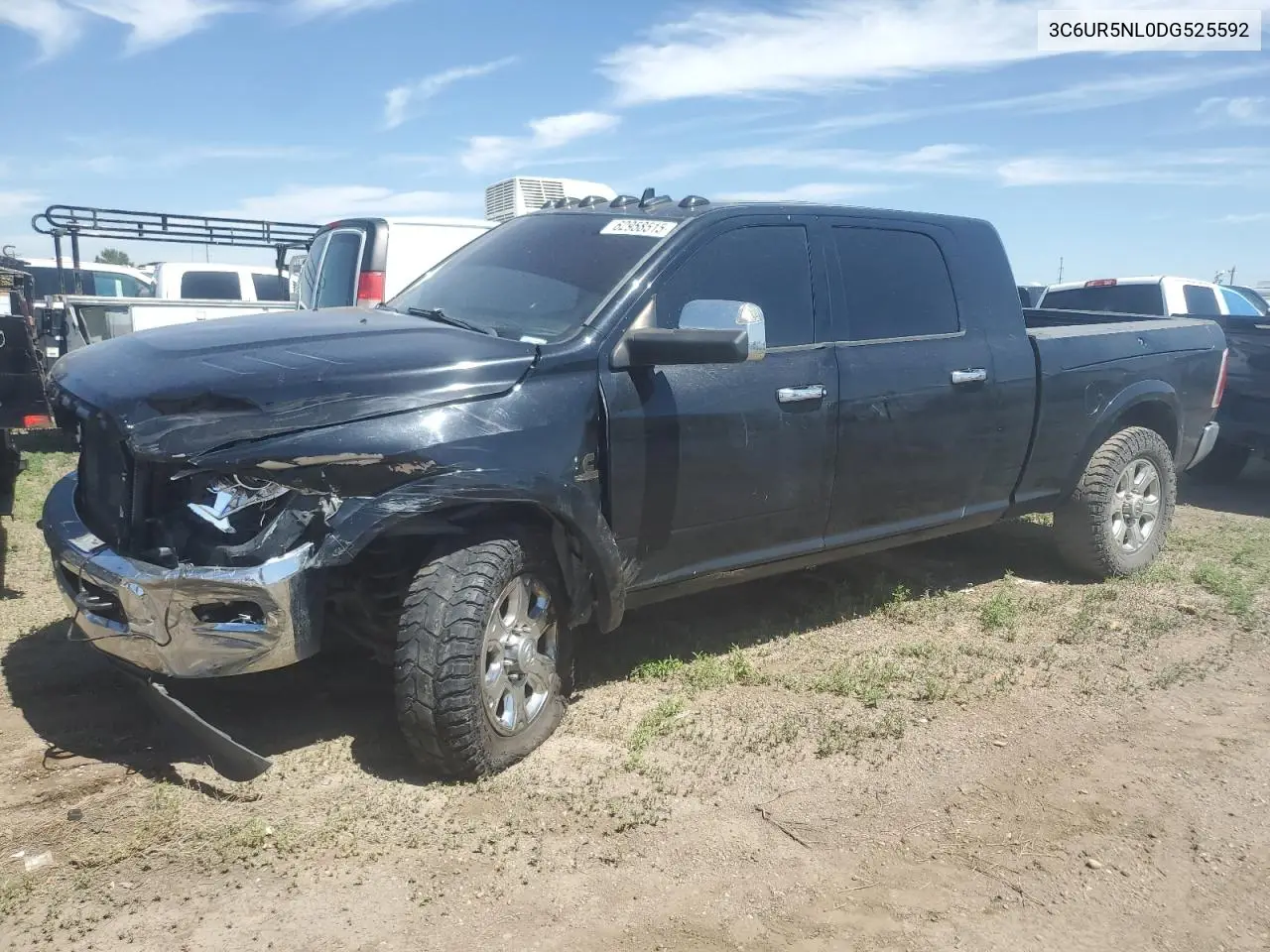 2013 Ram 2500 Laramie VIN: 3C6UR5NL0DG525592 Lot: 62958515