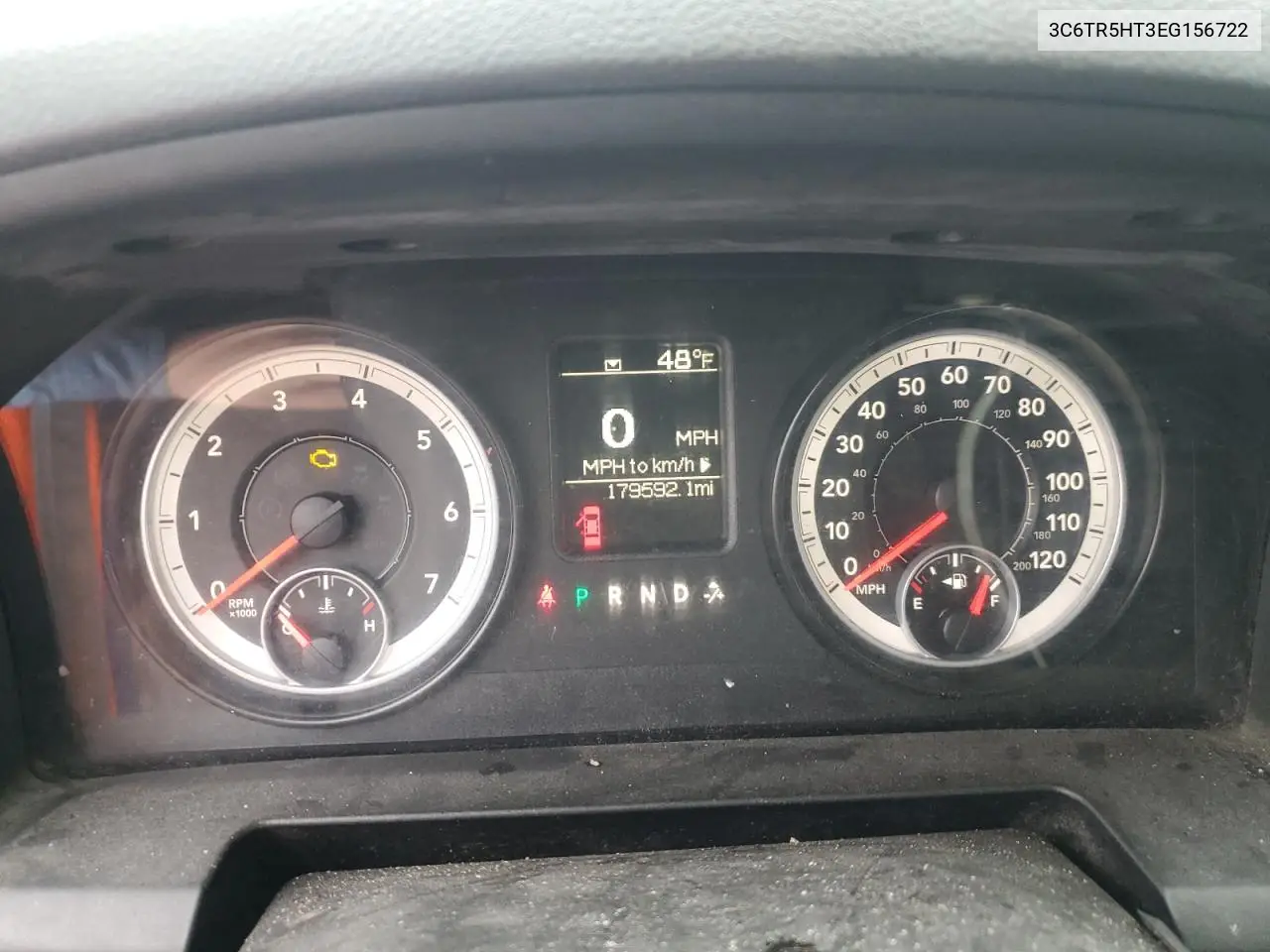 2014 Ram 2500 St VIN: 3C6TR5HT3EG156722 Lot: 52555465