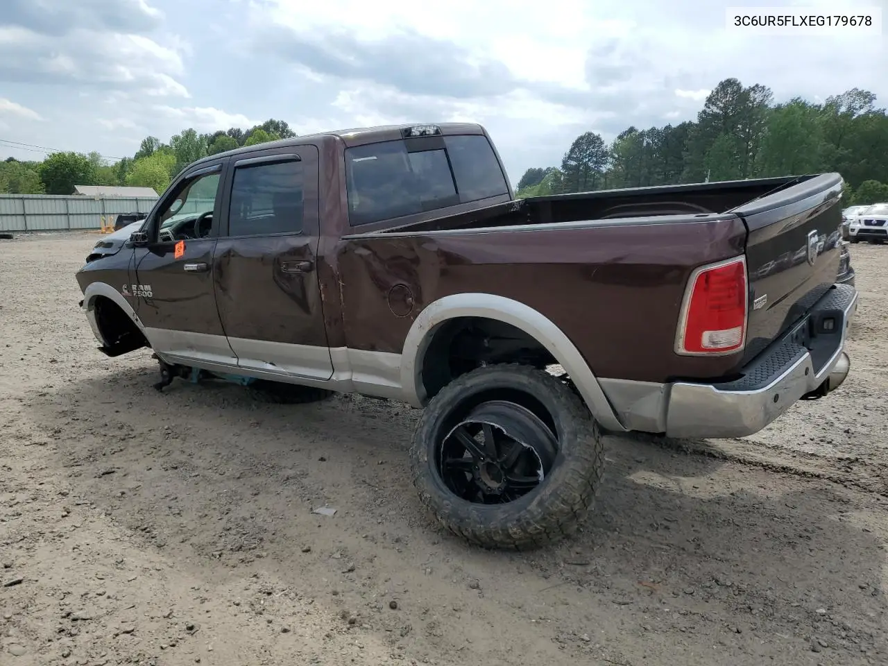 2014 Ram 2500 Laramie VIN: 3C6UR5FLXEG179678 Lot: 53388095