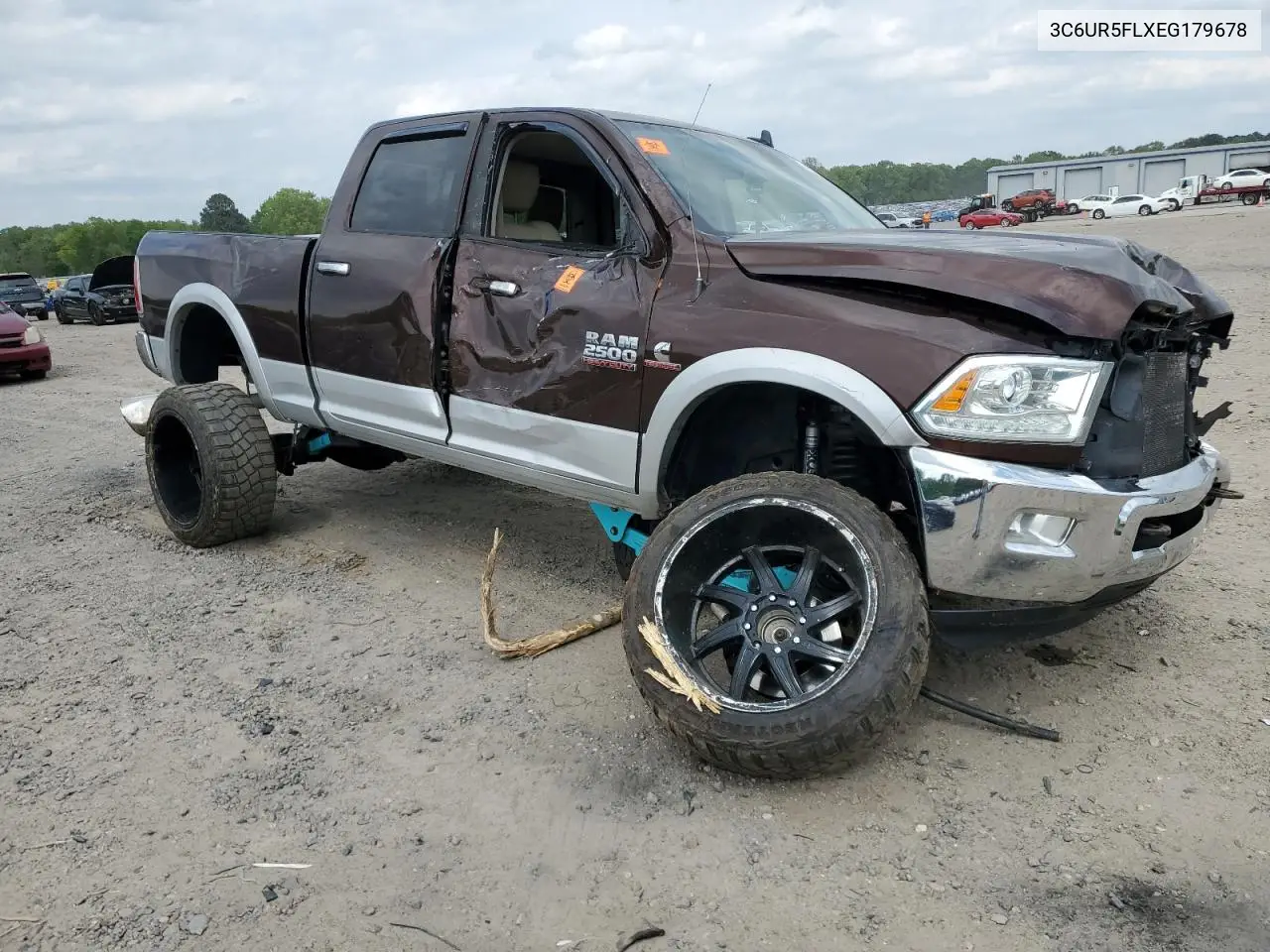 2014 Ram 2500 Laramie VIN: 3C6UR5FLXEG179678 Lot: 53388095