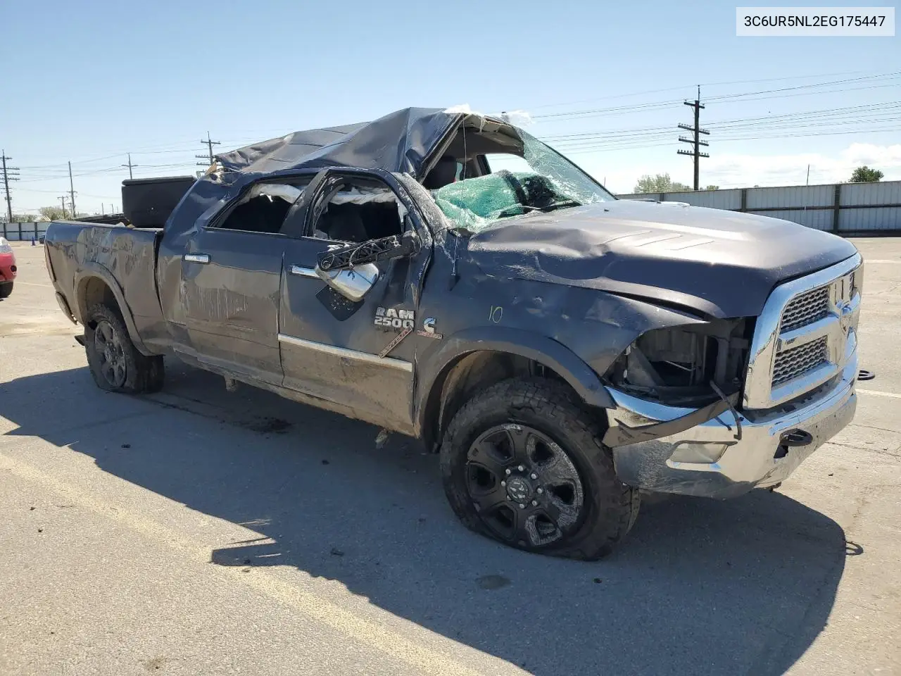 2014 Ram 2500 Laramie VIN: 3C6UR5NL2EG175447 Lot: 56122015