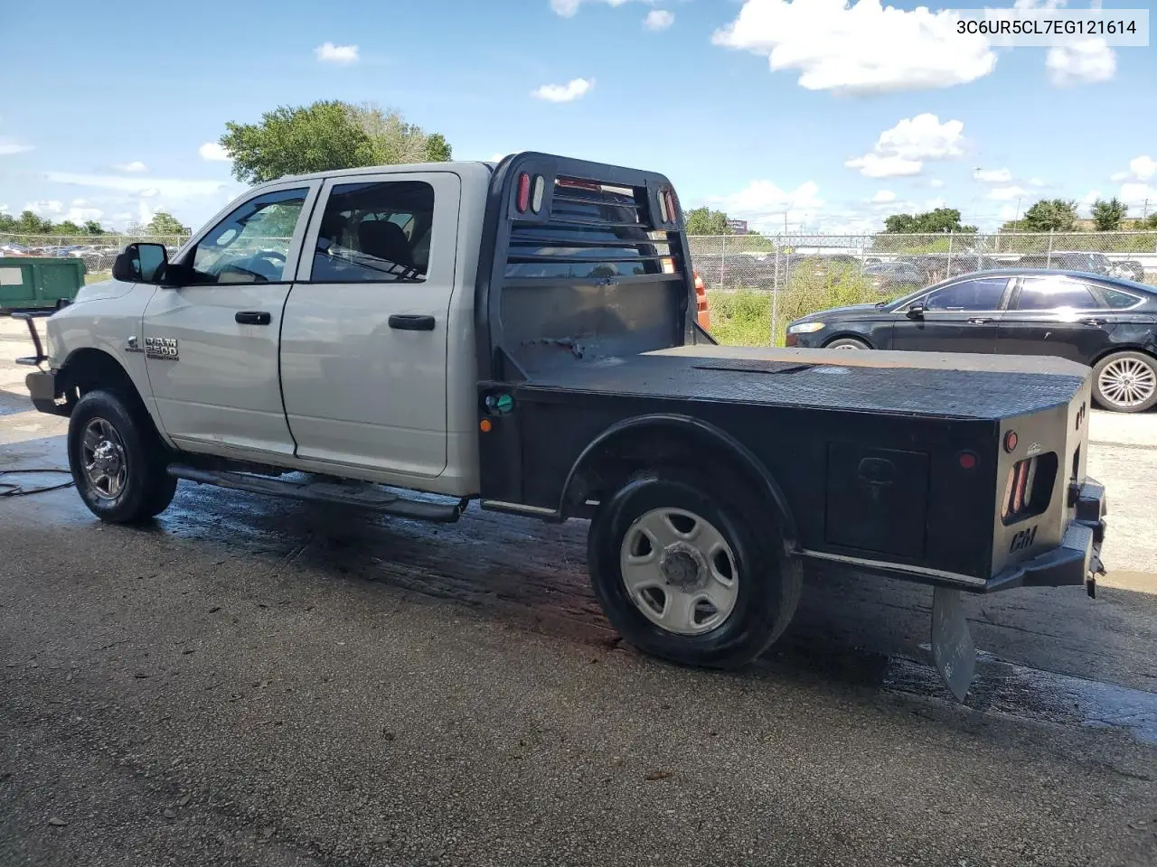 2014 Ram 2500 St VIN: 3C6UR5CL7EG121614 Lot: 62214345