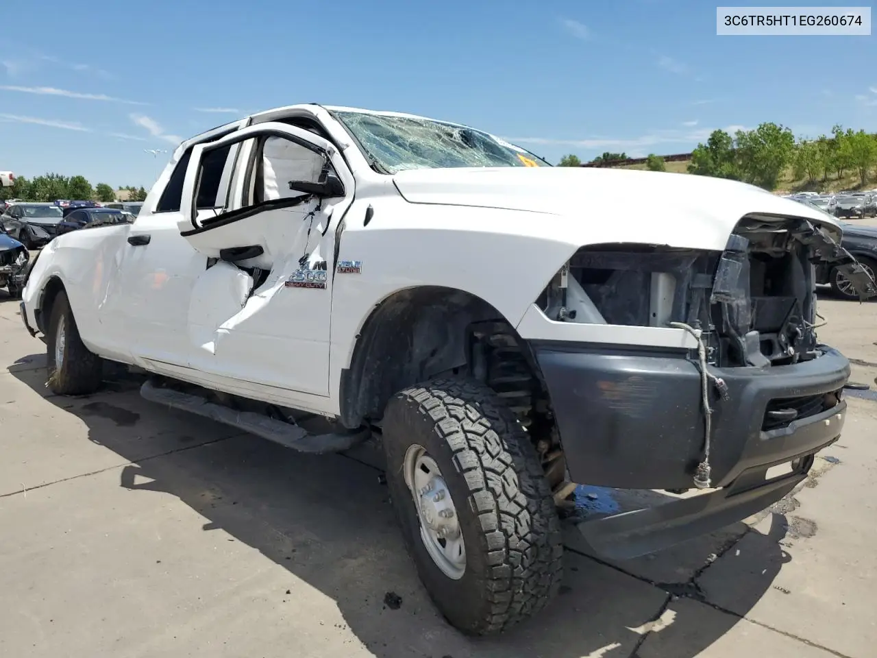 2014 Ram 2500 St VIN: 3C6TR5HT1EG260674 Lot: 63221665