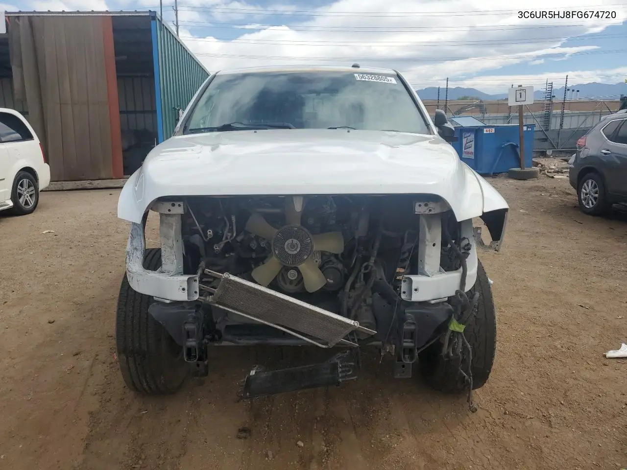 2015 Ram 2500 St VIN: 3C6UR5HJ8FG674720 Lot: 56328805