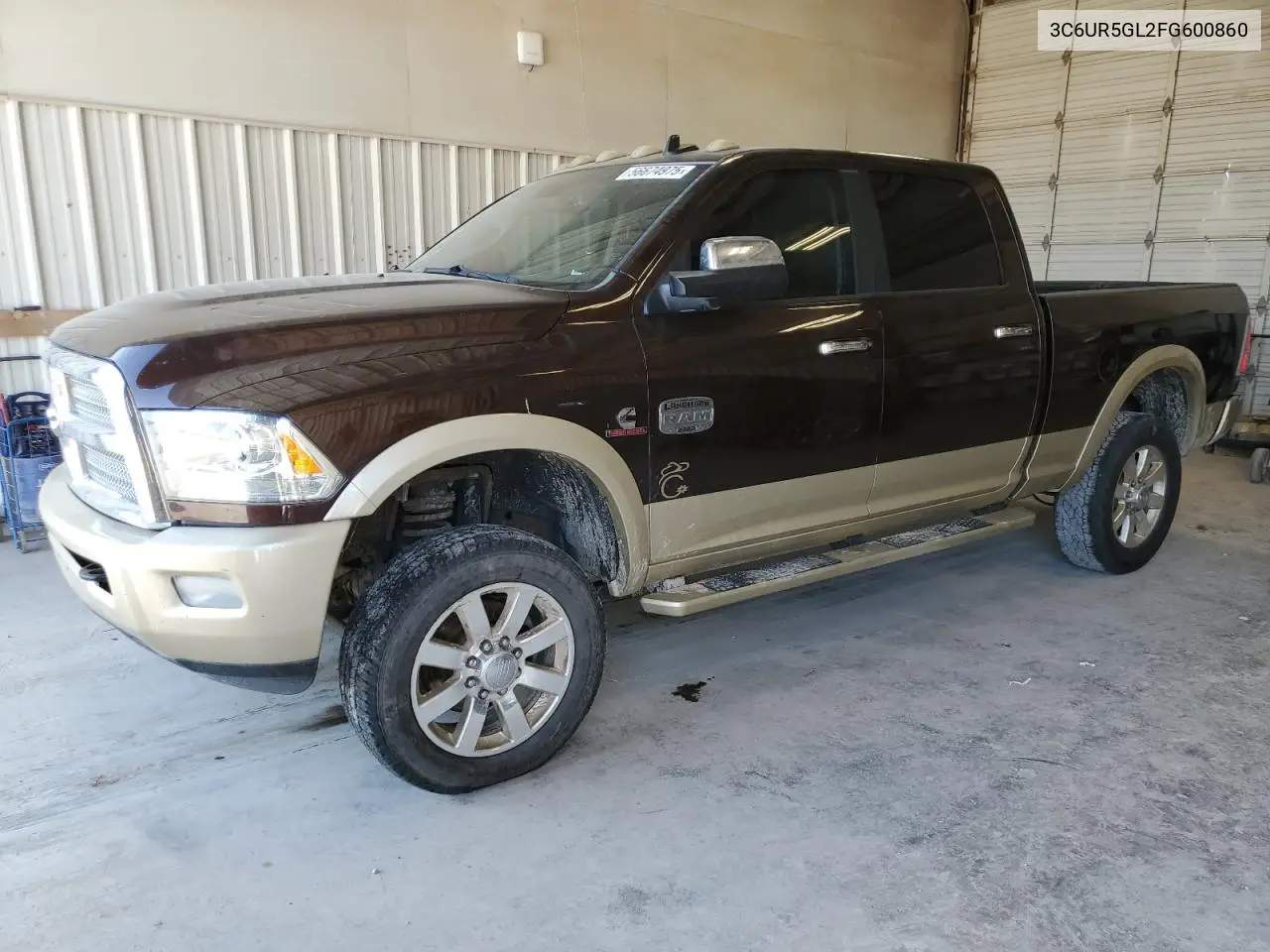 2015 Ram 2500 Longhorn VIN: 3C6UR5GL2FG600860 Lot: 56674975