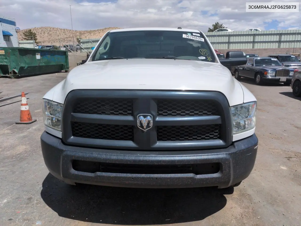 2015 Ram 2500 St VIN: 3C6MR4AJ2FG625873 Lot: 56766635