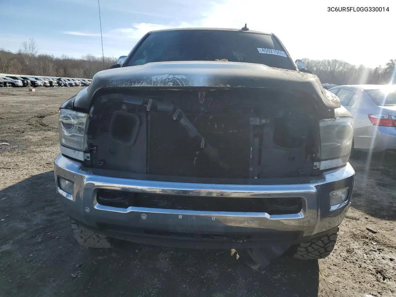 2016 Ram 2500 Laramie VIN: 3C6UR5FL0GG330014 Lot: 45921565
