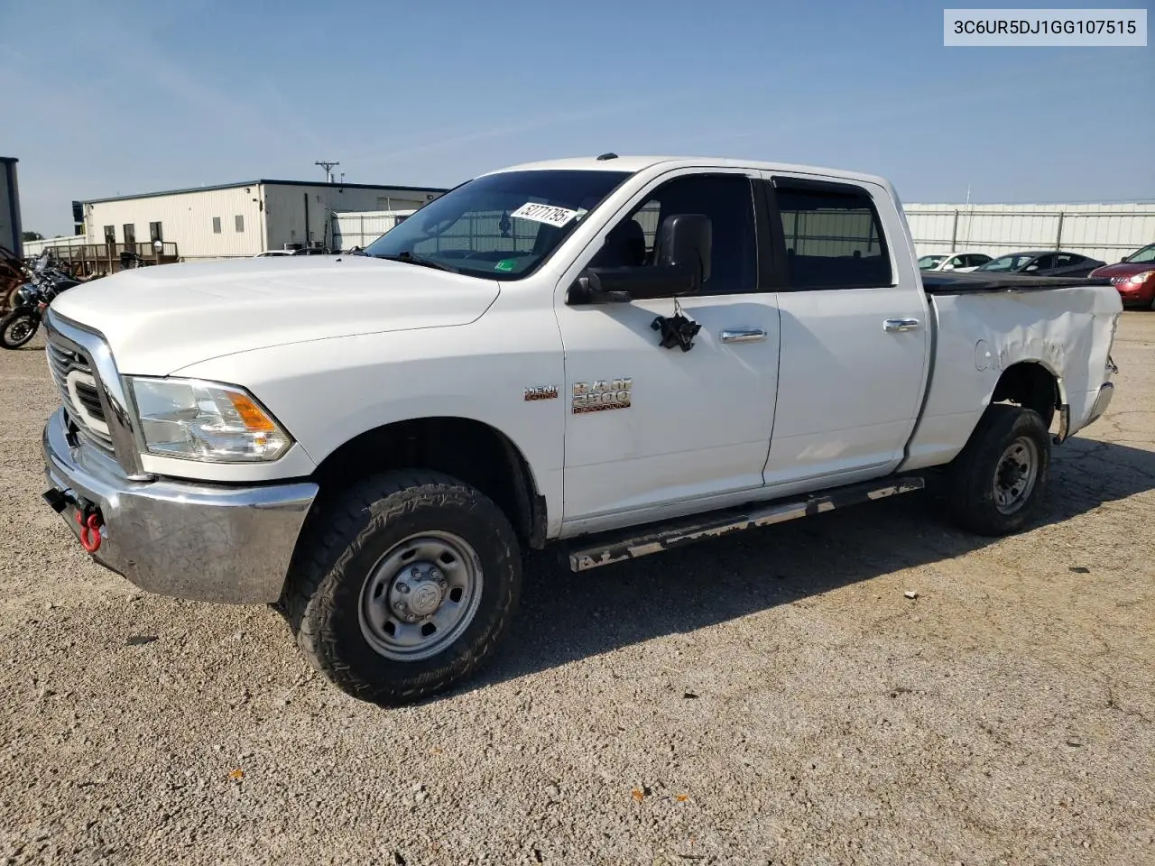 2016 Ram 2500 Slt VIN: 3C6UR5DJ1GG107515 Lot: 52771795